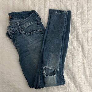 Mother hustler fray Jeans size 27